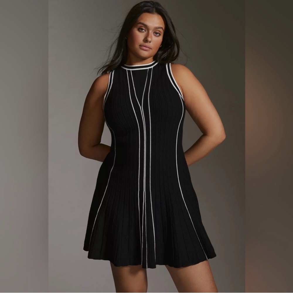 NWT Anthropologie Pointelle Sweater Dress